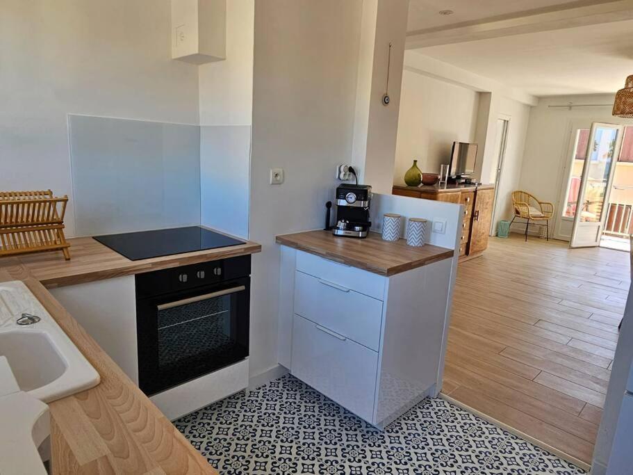 Tres Bel Appartement Vue Mer Six-Fours-les-Plages Dış mekan fotoğraf