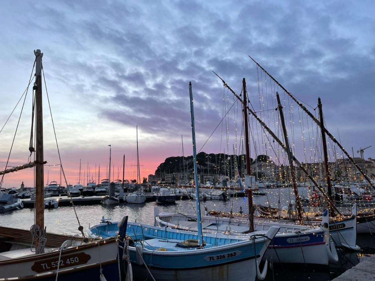 Tres Bel Appartement Vue Mer Six-Fours-les-Plages Dış mekan fotoğraf